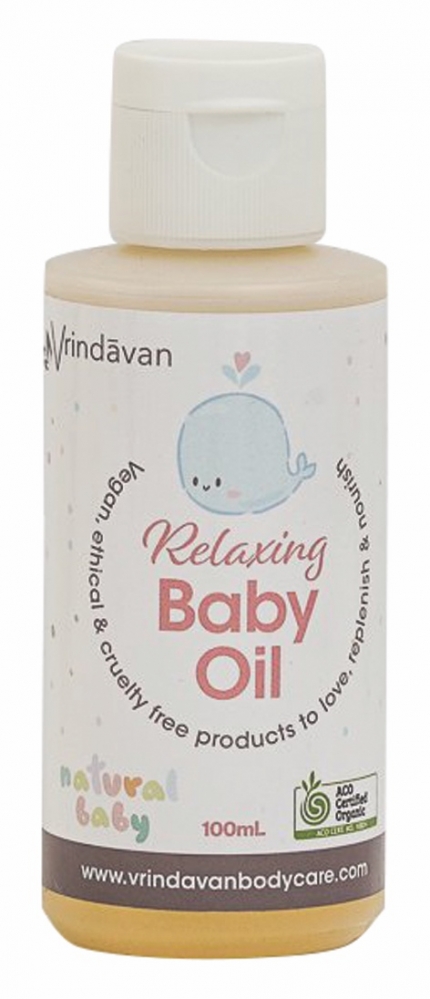 [VVBR02] Baby Oil Relaxing Cert. Organic