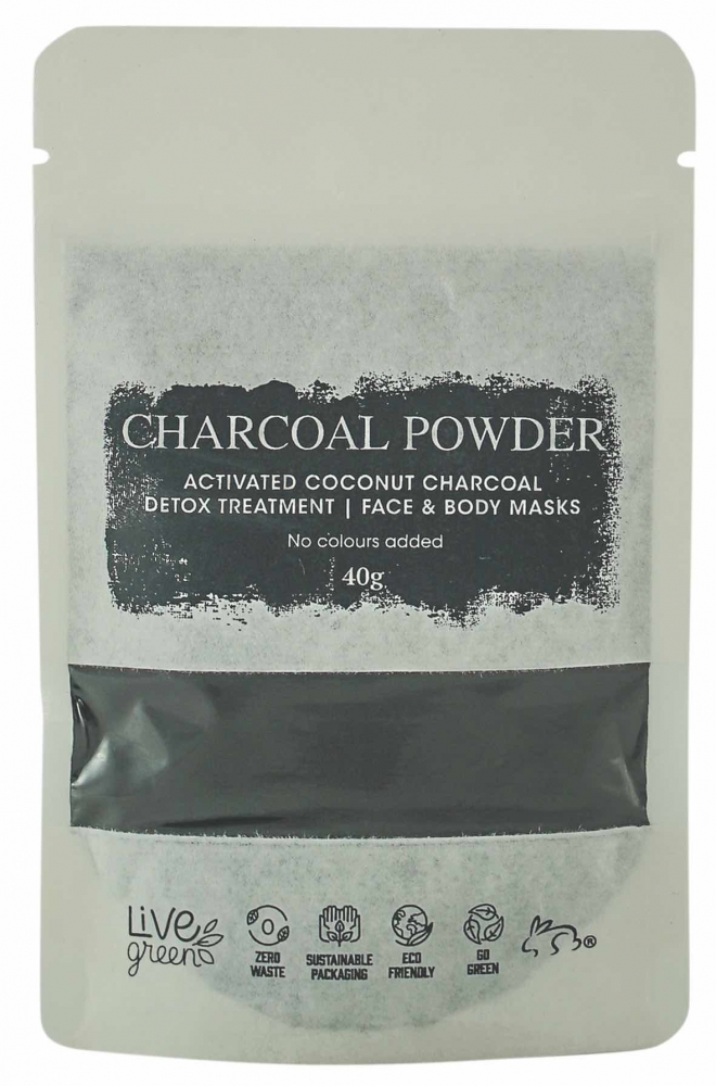 [VCP07] Charcoal Powder Clay Pouch