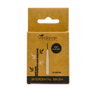 [BIBF01-10P] Interdental Brushes - Bamboo Handle