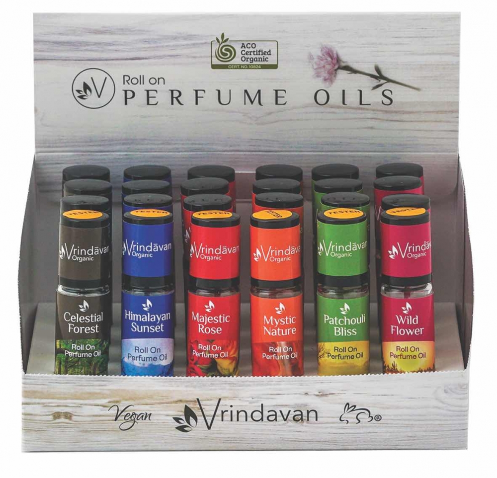 [VPO14] Perfume Oil Display + 24 Units Organic