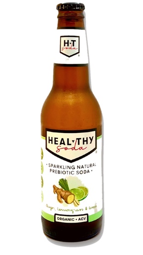 [HTGL] Heal Thy Soda Ginger, Lemongrass, Lime 330ml