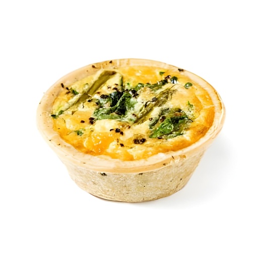 [EdIQ10GF] GF Quiche - Chicken & Asparagus  x 6
