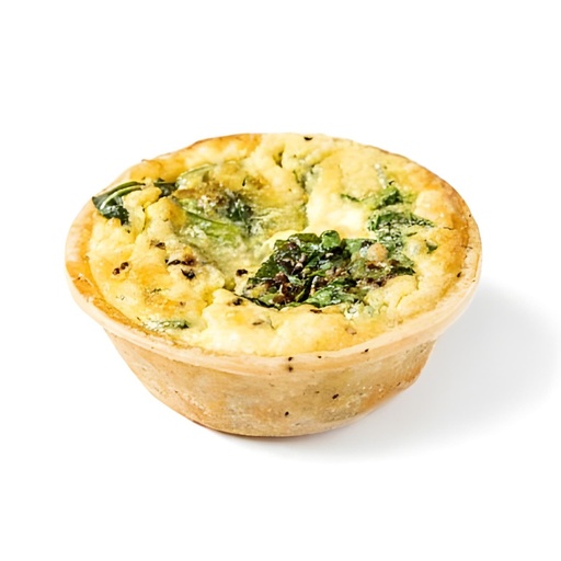 [EdIQ14GF] GF Quiche - Spinach & Ricotta  x 6