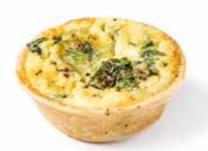 [EdIQ14] Quiche - Spinach & Ricotta  x 6