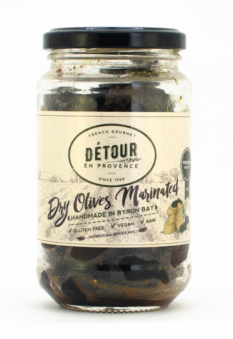 [Oli-Moroccan] Moroccan Spices Dry Olives 375g