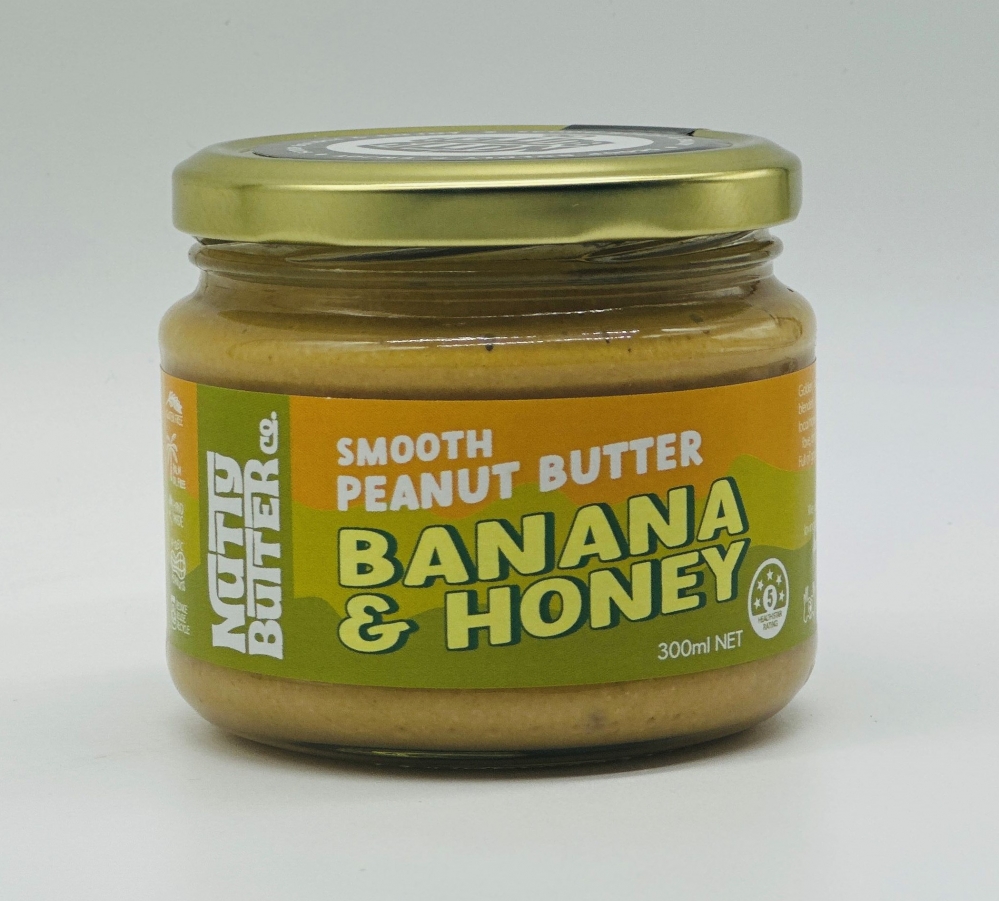Peanut Butter: Banana & Honey, 300ml
