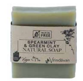 Soap Square Spearmint & Green Clay