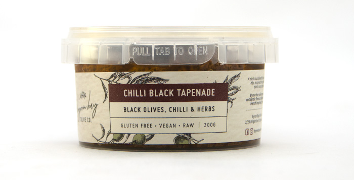 [Oli-BTC200] Black Tapenade Chilli (210g)