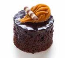 [EdICAKE09x8] Chocolate Caramel Cake x 8