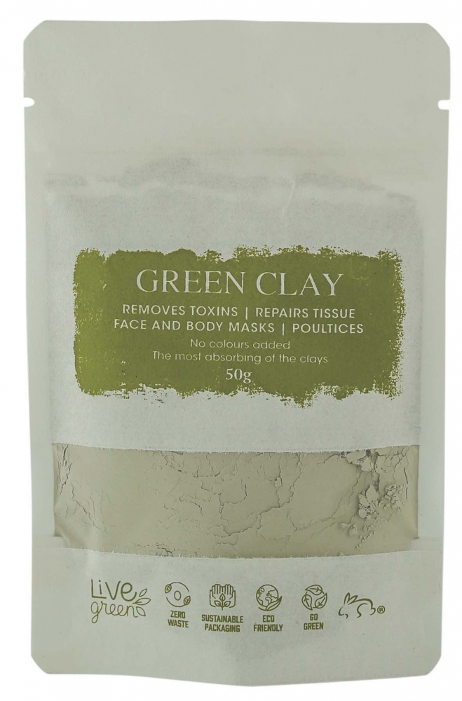 Clay Pouch Green