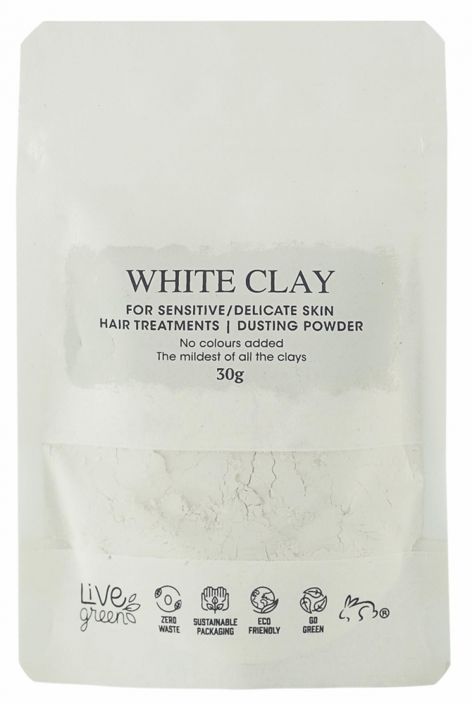 Clay Pouch White