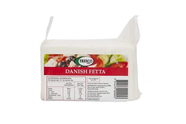 [FrsDanish450] Fresco Danish Fetta Vacuum Sealed 450g