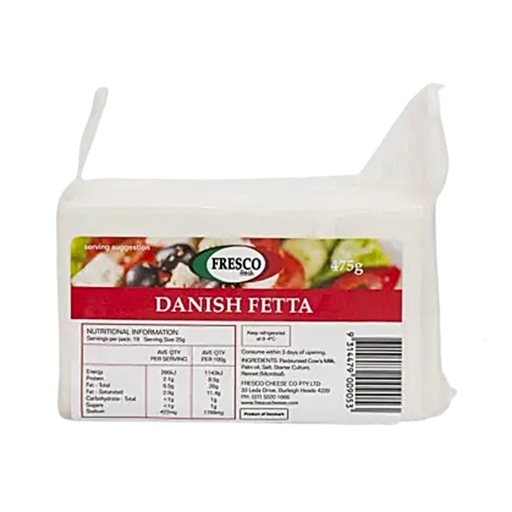 [FrsDanish450] Fresco Danish Fetta Vacuum Sealed 450g