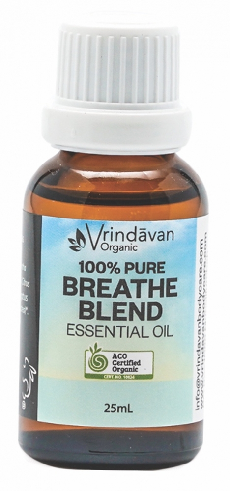 Essential Oil Organic Breathe Blend 25mL