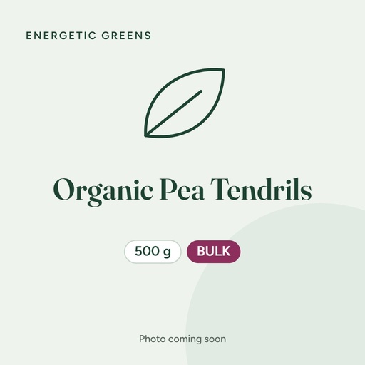 [Ene-PeaTend500] Organic Pea Tendrils 500g