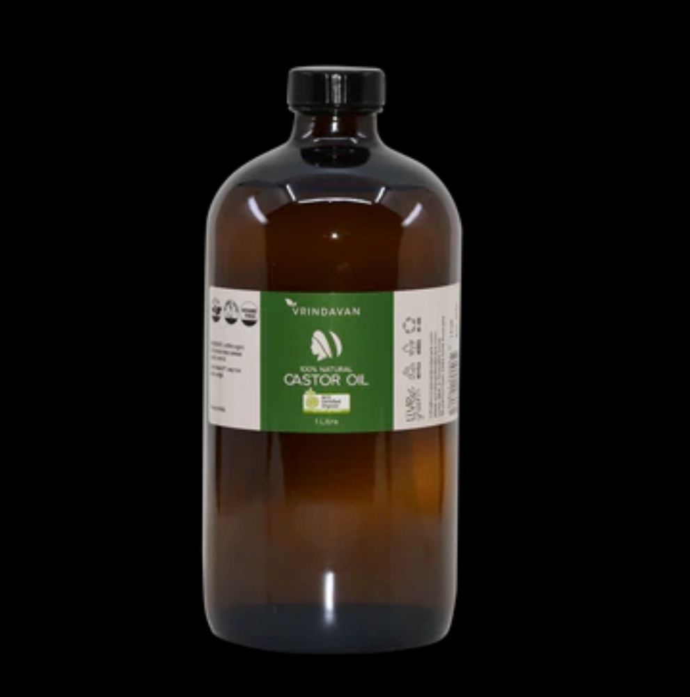 [VCO10] Castor Oil Organic 1L, Glass bottle