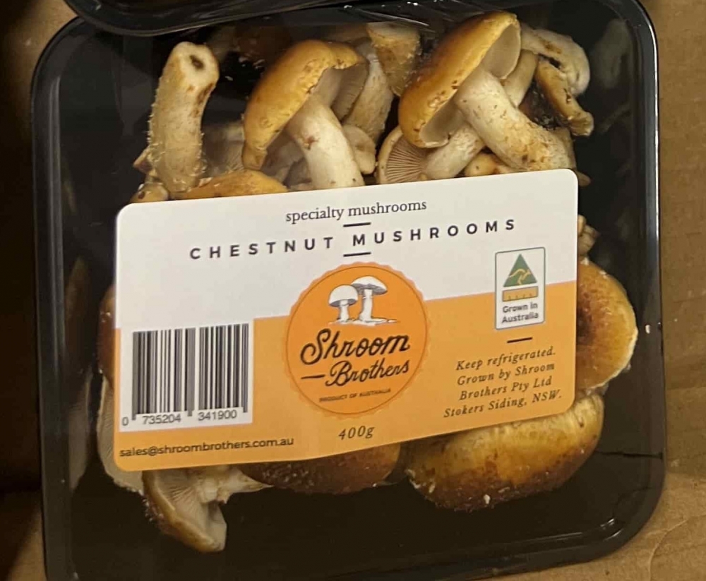 [SBCN400g] Organic Chestnut Mushrooms 400g
