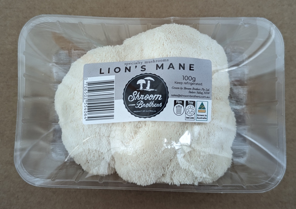 [SBLM100g] Organic Lions Mane Mushrooms 100g