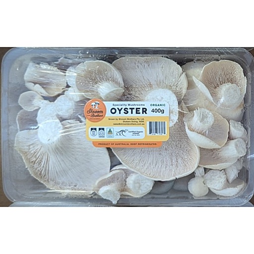 [SBOY400g] Organic Oyster Mushrooms 400g