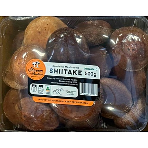 [SBSH500g] Organic Shiitake Mushrooms 500g