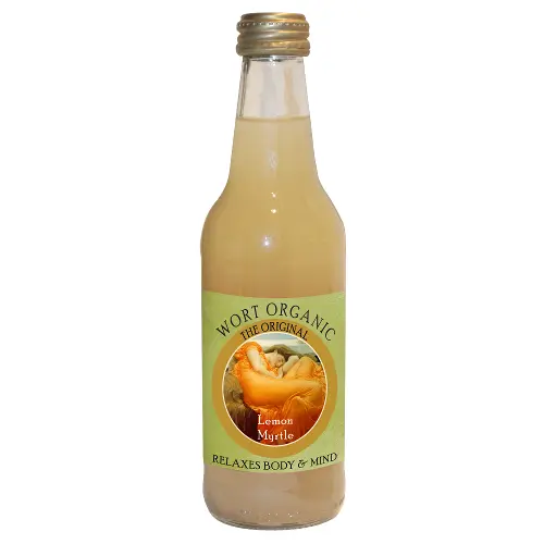 [WOLM03] Wort Organic - Lemon & Myrtle (No Sugar)