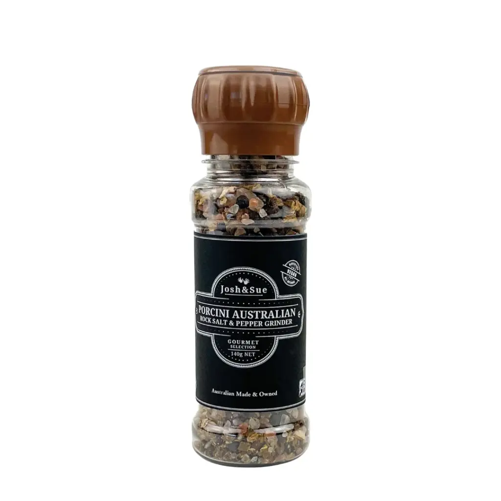 Josh&Sue Porcini Australian Rock Salt Grinder 140g