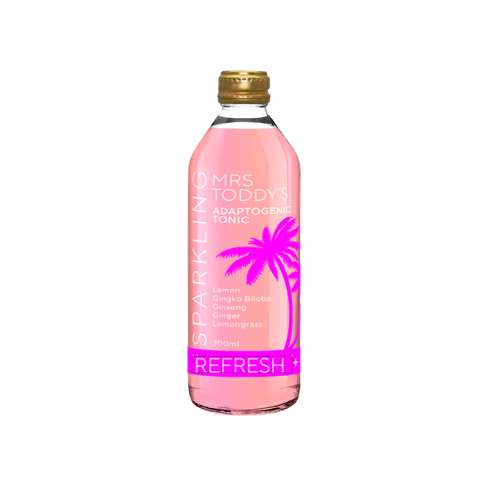 Mrs Toddy's SPARKLING GUAVA + Lemon Adaptogenic Tonic 300ML