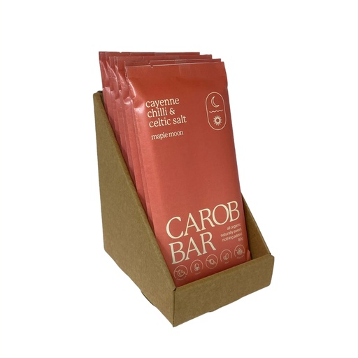[MM-CB-7601] Carob Bars - Cayenne Pepper  90g