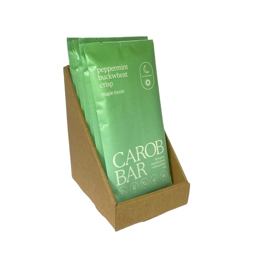 [MM-CB-7687] Carob Bars - Peppermint Buckwheat Crisp 90g