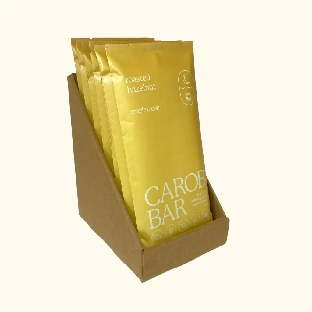 [MM-CB-7694] Carob Bars - Roasted Hazelnut 90g