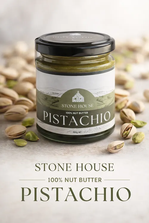 [SH-pis190] Stonehouse Pistachio - 100% Nut Butter 190gr