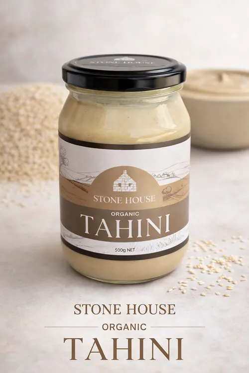 [SH-tah500] Stonehouse Tahini - Organic Sesame Butter 500g