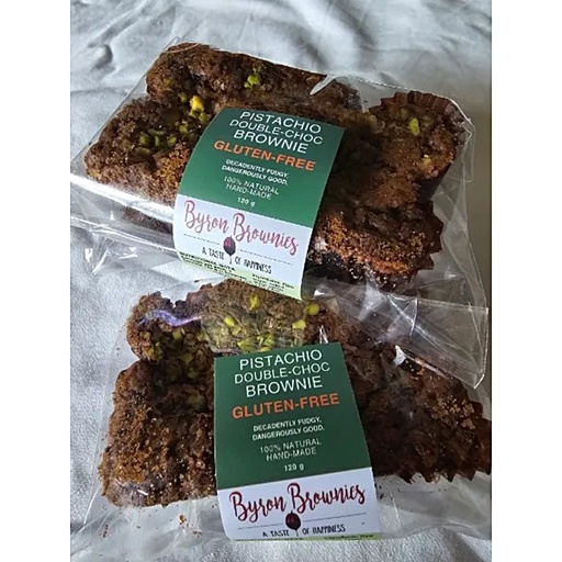 [BrwRtl-Fig] Byron Bay GF Brownies: Pistachio & Fig (12 x Retail Pack)