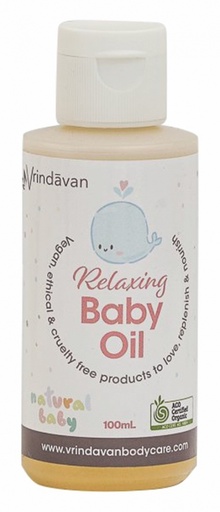 [VVBR02] Baby Oil Relaxing Cert. Organic