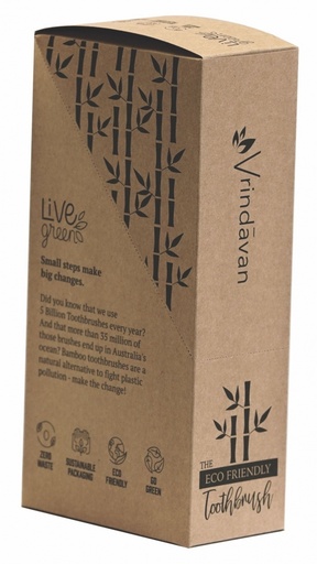 [VBT04] Bamboo Toothbrushes Box of 12 Child