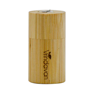 [BTDF02-30M] Dental Floss Bamboo Tube