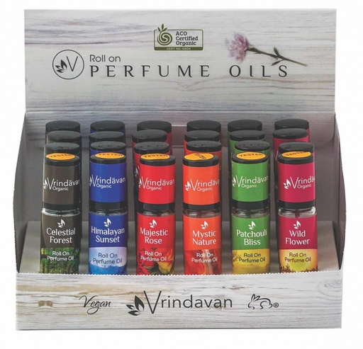 [VPO14] Perfume Oil Display + 24 Units Organic