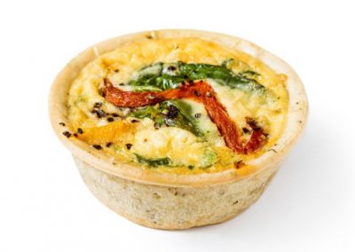 [EdIQ07GF] GF Quiche - Roast Pumpkin Spinach & Feta x 6