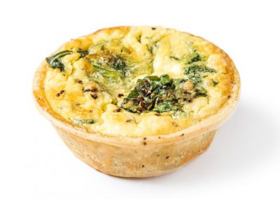 [EdIQ14GF] GF Quiche - Spinach & Ricotta  x 6