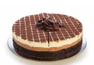 [EdCHOC07] Triple Chocolate Mousse Cake - GF