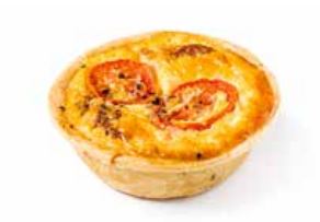 [EdQ04] Large Quiche - Ham Chorizo & Tomato