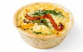 [EdQ01] Large Quiche - Roast Pumpkin Spinach & Feta