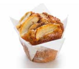 [EdMuff01P6] Apple Crunch Muffins x 6 Pack