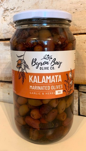 [Oli-JOLM002J1LT] Herbs & Garlic Marinated Olives (1Kg)