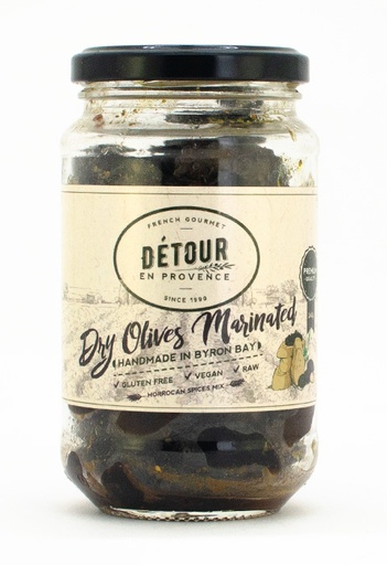 [Oli-Moroccan] Moroccan Spices Dried Olives 375g