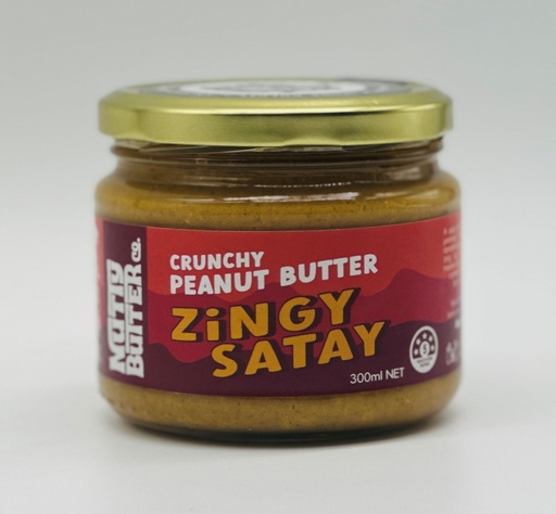 [NBCZS300/6] Peanut Butter: Zingy Satay, 300ml