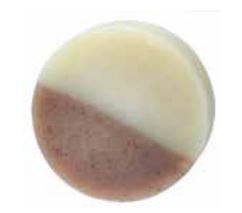 [VVRS12] Round Soap  Lemon Scented Eucalyptus 15cm