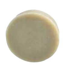 [VVRS19] Round Soap  Spearmint Green Clay 15cm
