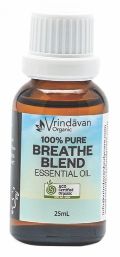[VEO108breatheblend25mL] Essential Oil Organic Breathe Blend 25mL