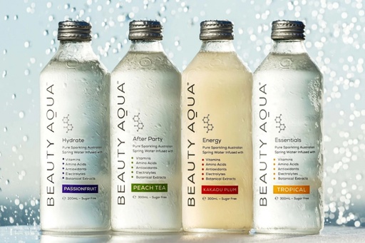 [BAQMB] Beauty Aqua Mix box - 4 flavours,12 units, Explore Pack.